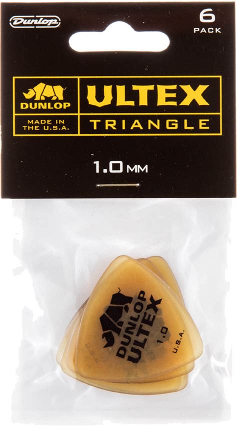 Dunlop Ultex Rounded Triangle Guitar Picks 426 Ultex Tri .88mm 6 Pack