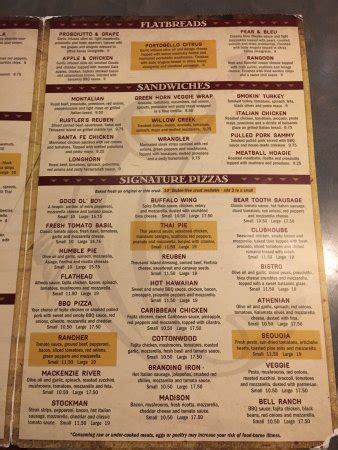 MacKenzie River Pizza Co, Helena - Menu, Prices & Restaurant Reviews ...