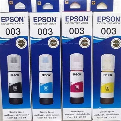 Jual Tinta Epson 003 / T003/ T 003 Original Resmi - Tinta Printer Epson ...