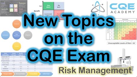 Special Course - NEW TOPICS on the CQE Exam!!! | CQE Academy