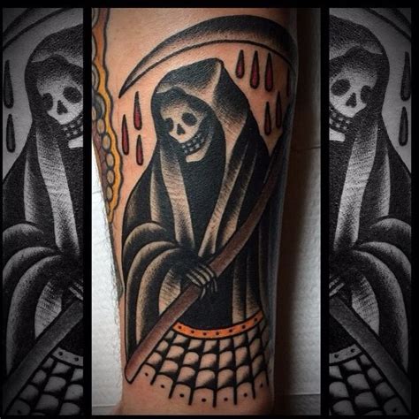 Grim reaper scythe tattoo meaning - lokimil