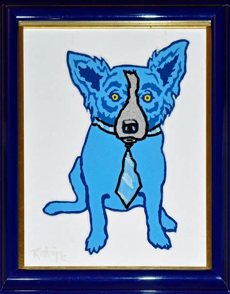 How Much Is An Original Blue Dog Painting