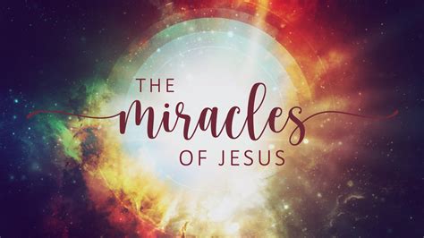 CURRENT SERIES: The Miracles of Jesus – LifeChurch