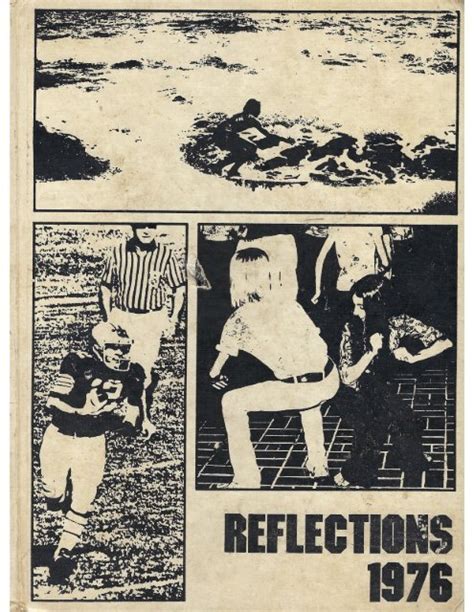 1976 "REFLECTIONS" Hoover Jr High School YEARBOOK