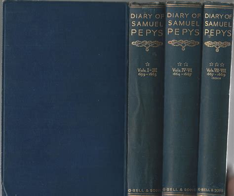 The Diary of Samuel Pepys.