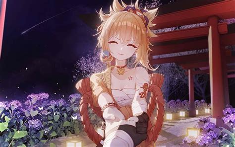 Free download | HD wallpaper: anime, anime girls, Genshin Impact ...