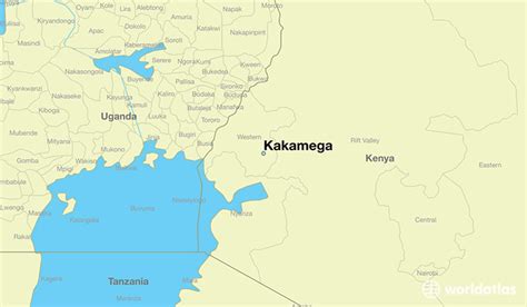 Where is Kakamega, Kenya? / Kakamega, Kakamega Map - WorldAtlas.com