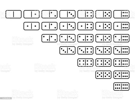 Domino Game Stock Illustration - Download Image Now - Black Color ...