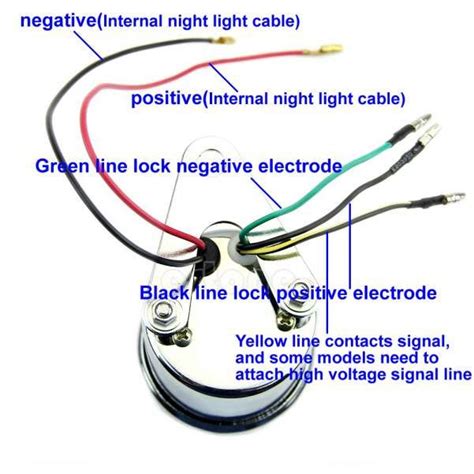 3 Wire Motorcycle Tachometer Wiring Diagram