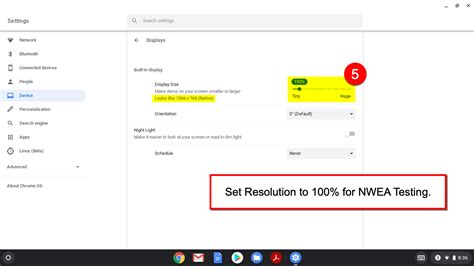 How to Adjust Chromebook Screen Resolution - EVSC Students