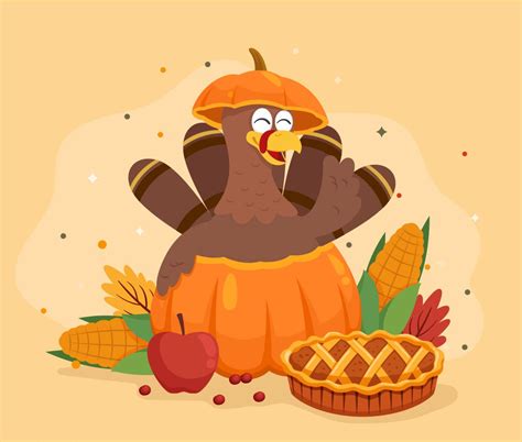 Thanksgiving Clip Art - 13 Free PDF Printables | Printablee