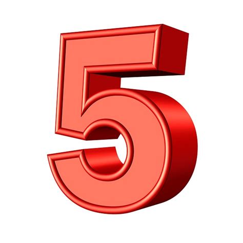 Five 5 Number · Free image on Pixabay