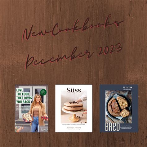 New Cookbooks December 2023