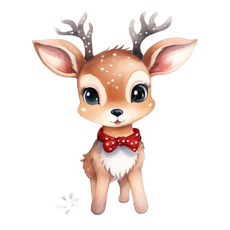 Cute Reindeer Christmas Deer, Objects, Christmas Decoration, Merry PNG ...