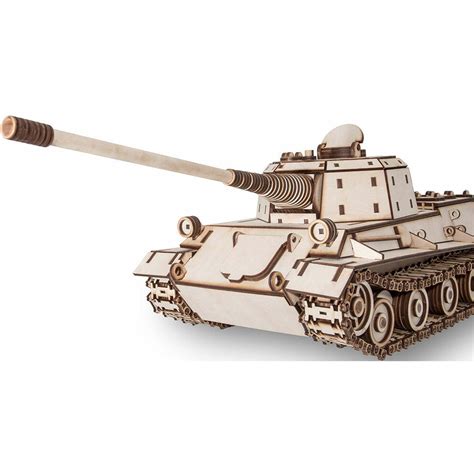 Panzer VII Lowe Tank Mechanical Wooden Model Kit