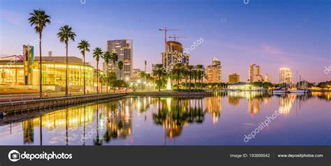 St. Petersburg, Florida, USA Skyline — Stock Photo © sepavone #193899542