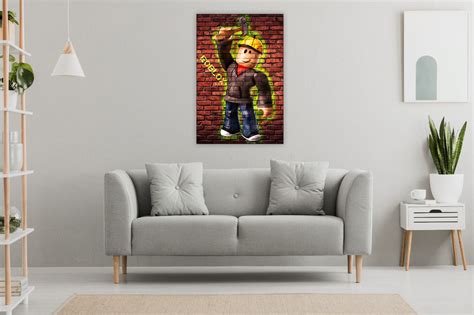 Roblox Game Graffiti Pop Art Print Poster Wall Art Modern - Etsy