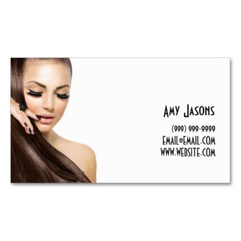 Eyelash Extensions Lash Cosmetologist Salon Business Card | Zazzle ...