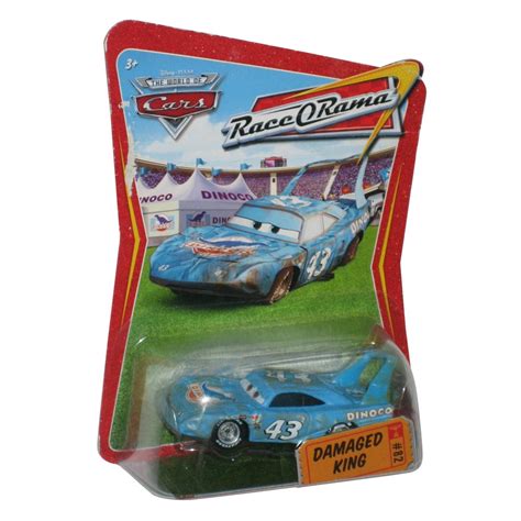 Disney Pixar Cars Movie Series 4 Race-O-Rama Damaged King Die-Cast ...