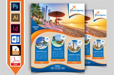 Vacation Flyers Templates In Microsoft Word