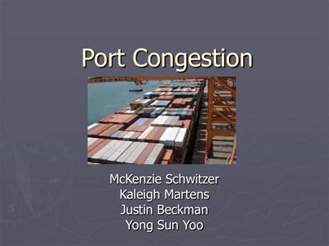 Port Congestion