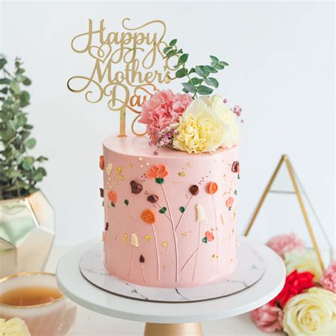 Mother's Day Floral Garden Cake | Baker's Brew Studio Pte. Ltd.