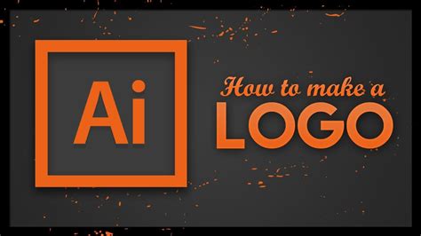 Logo Tutorial Adobe Illustrator CC How to make a logo