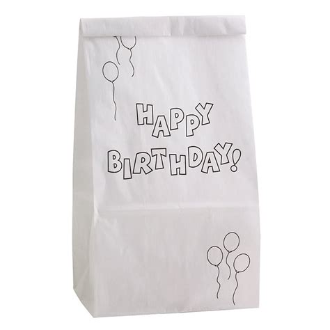 Happy Birthday Paper Bags | Goody Bags | Hygloss Products