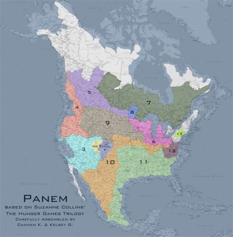 Hunger Games: The Most Accurate Maps Of Panem | Artifacting | Hunger ...