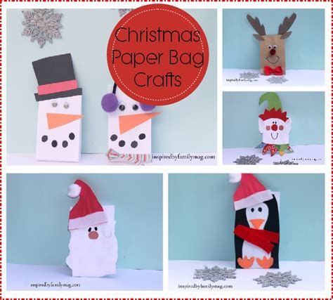 A Mom Not a Professional Nor a Perfectionist: Christmas Paper Bag Crafts