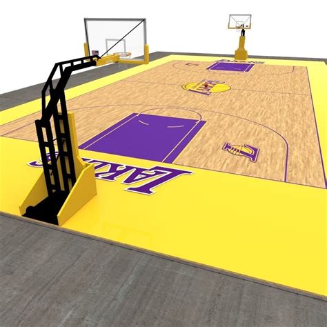 3D model Basketball Court VR / AR / low-poly FBX - CGTrader.com