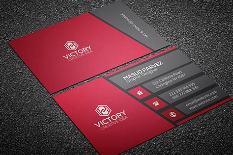 200 Free Business Cards PSD Templates ~ Creativetacos