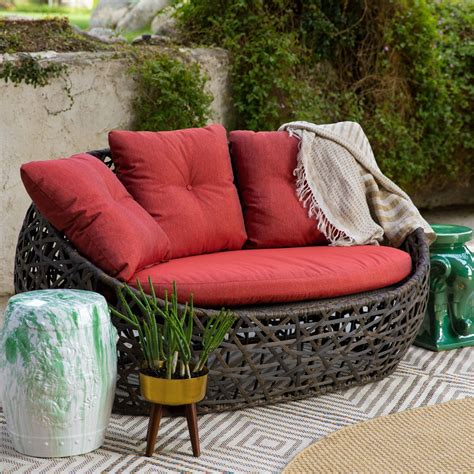 Coral Coast Evora All Weather Wicker Outdoor Daybed - Walmart.com ...