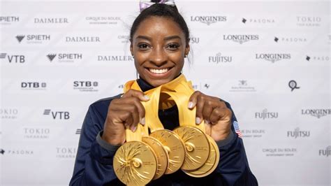 After record world medal haul, Biles a face of 2020 Olympics | CTV News