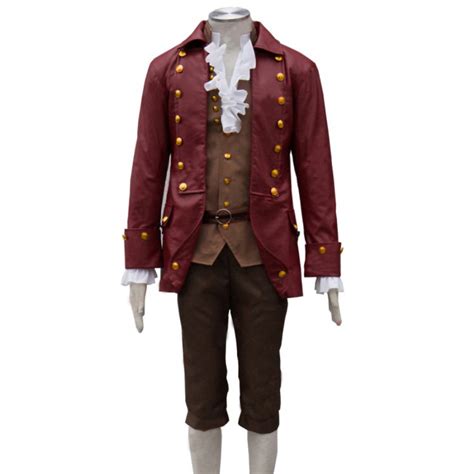 Gaston Cosplay Costume Disney Beauty and the Beast For Adults Halloween ...