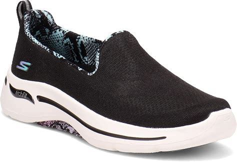 Skechers Women's, Go Walk Arch Fit - Wild Vision Slip-On: Amazon.co.uk ...