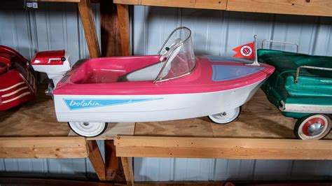 1950s-1960s Murray Dolphin Speed Boat Pedal Car at Elmer's Auto & Toy ...