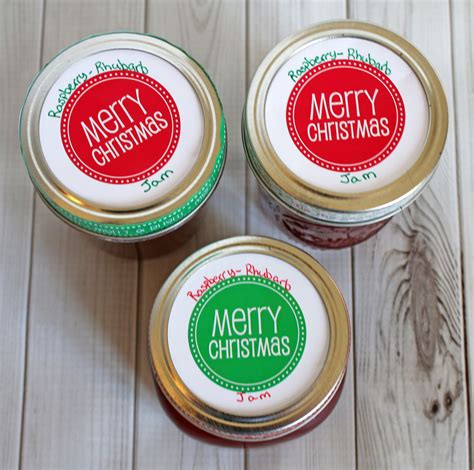 SRM Stickers: Christmas Gift Jars by Samantha