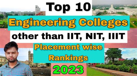 Top 10 Engineering Colleges other than IIT, NIT, IIIT🔥 | Placement wise ...