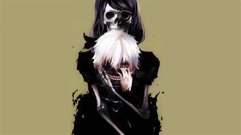 1920x1080 Resolution tokyo ghoul, kaneki ken, skull 1080P Laptop Full ...