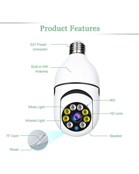 Wireless Wifi Light Bulb Camera Security Camera Premium - CozyGoodz