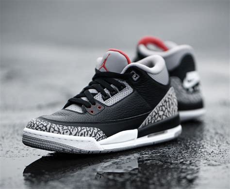 On Sale: GS Air Jordan 3 Retro OG "Black Cement" — Sneaker Shouts