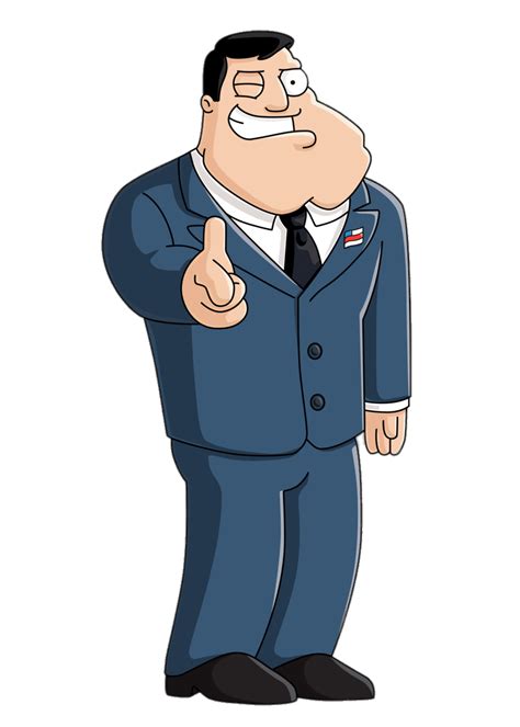 American Dad Character Stan Smith Pointing At You transparent PNG ...