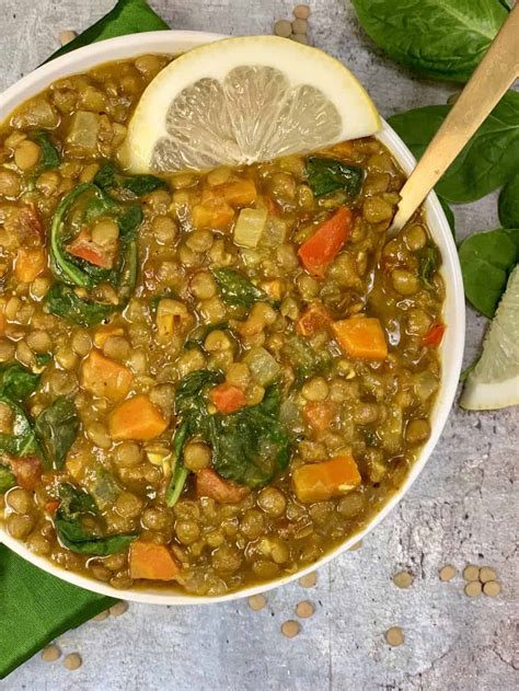 Green Lentil Soup Instant Pot - Indian Veggie Delight