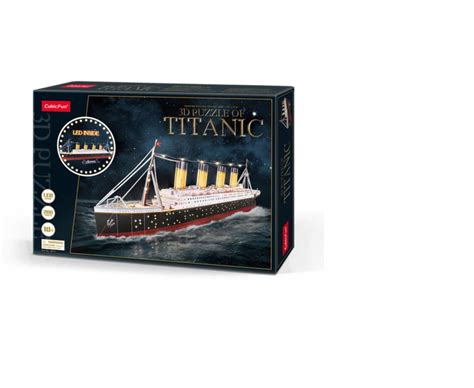 Titanic 3D Puzzle with Lights