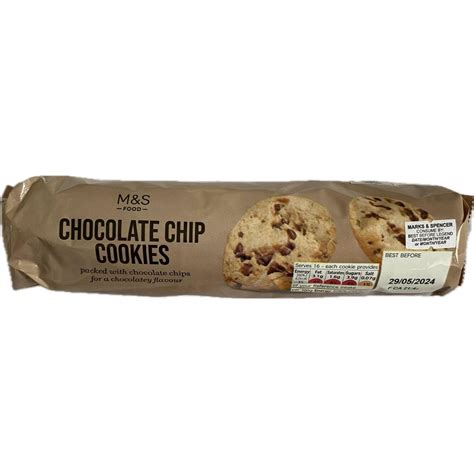 Marks and Spencer Chocolate Chip Cookies 200g. | Shopee Philippines