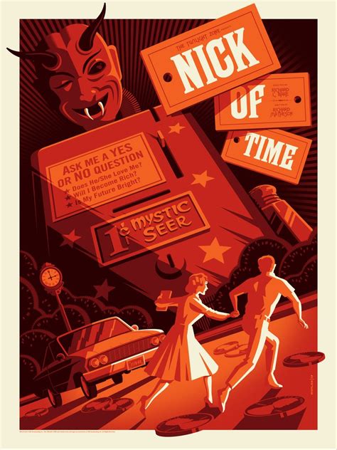 Tom Whalen - "Nick of Time" - The Twilight Zone | Spoke Art