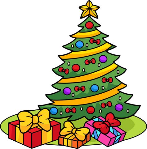 Animated Christmas Tree With Presents