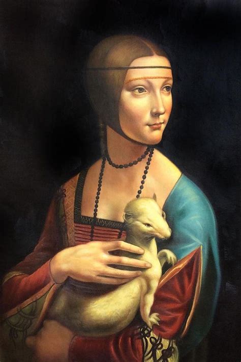 Lady With an Ermine Reproduction - Reproduction Oil Paintings