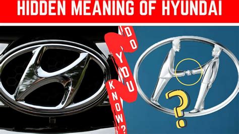 Hidden meaning behind Hyundai Logo || Famous logo reveal || Revealing ...